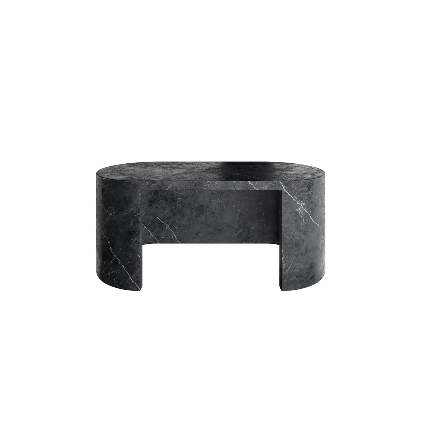 Zen Oblong Stone Office Desk gallery detail image