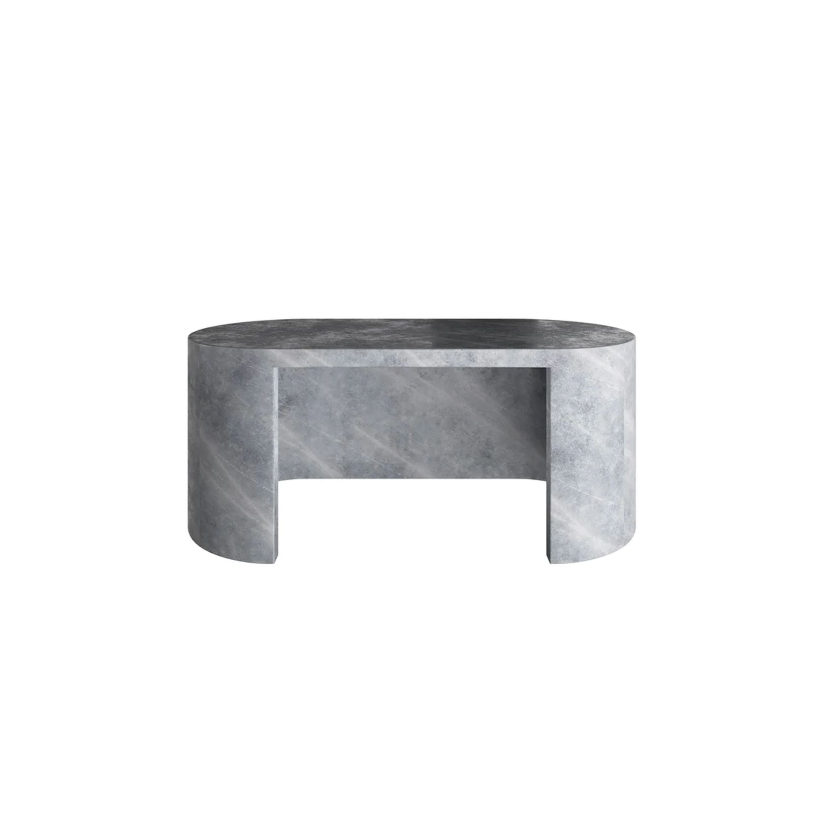 Zen Oblong Stone Office Desk gallery detail image