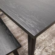 Vaasa Oak Dining Table Matte Black - 260cm gallery detail image