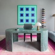 Zen Oblong Stone Office Desk gallery detail image