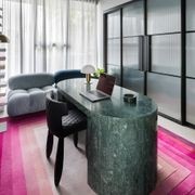 Zen Oblong Stone Office Desk gallery detail image