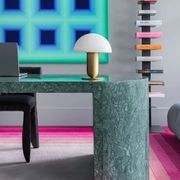 Zen Oblong Stone Office Desk gallery detail image