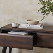 Casa Hardwood Desk/Console Table | Arabica Walnut gallery detail image