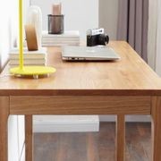 Seattle Natural Solid Oak Writing Desk gallery detail image
