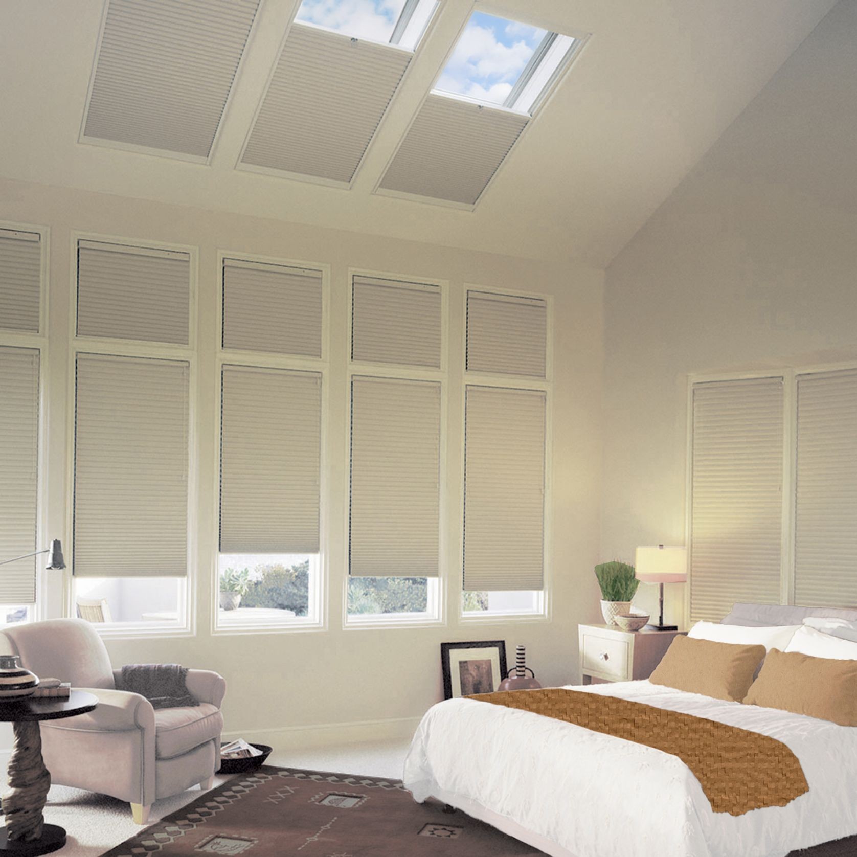 Honeycomb Pleated Blinds gallery detail image