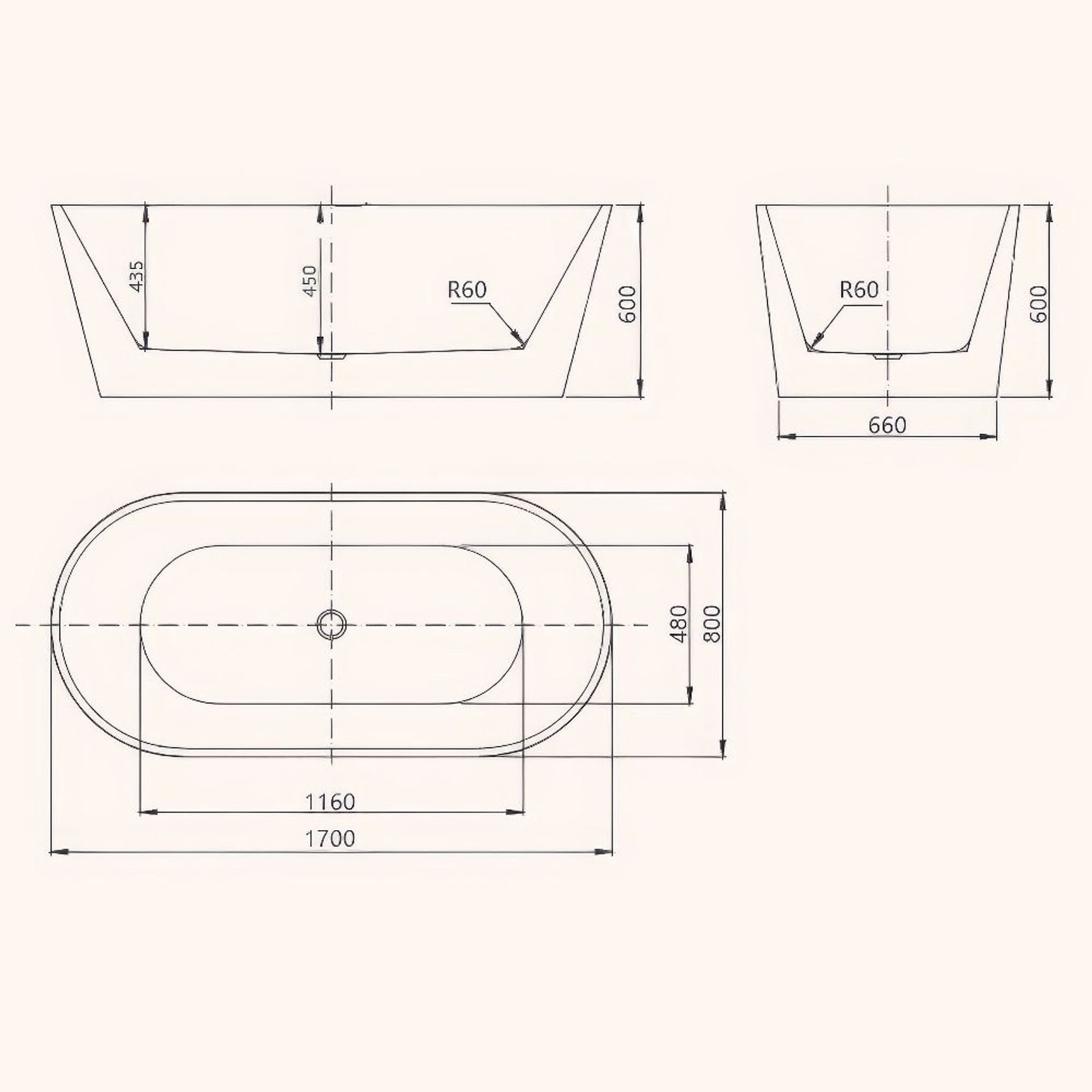 Käldr Ice Bath with WiFi-Controlled Chiller Matte White gallery detail image