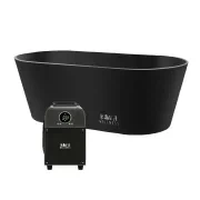 Käldr Ice Bath with WiFi-Controlled Chiller Matte Black gallery detail image