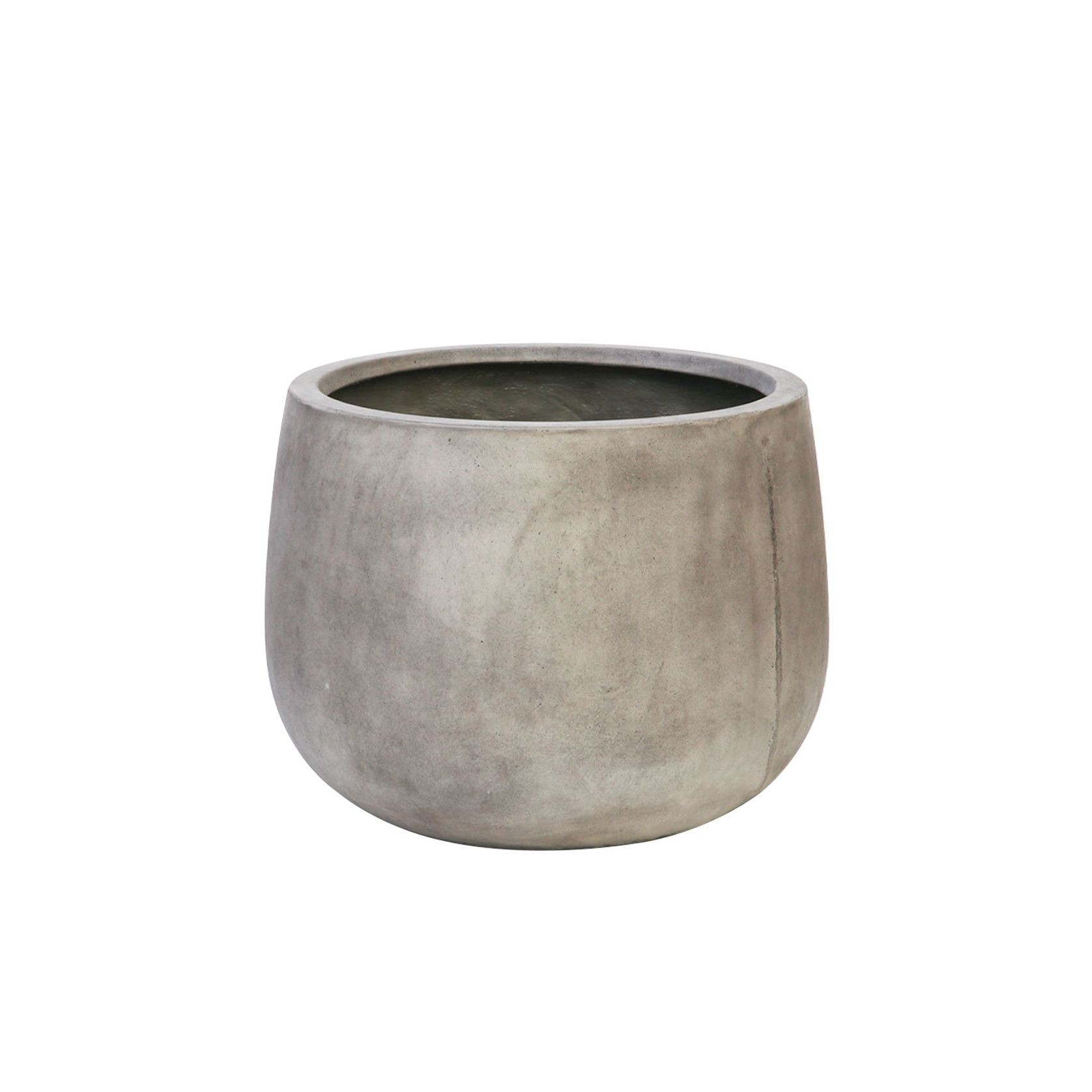 Ahuriri Weathered Cement Concrete Planter - Large gallery detail image