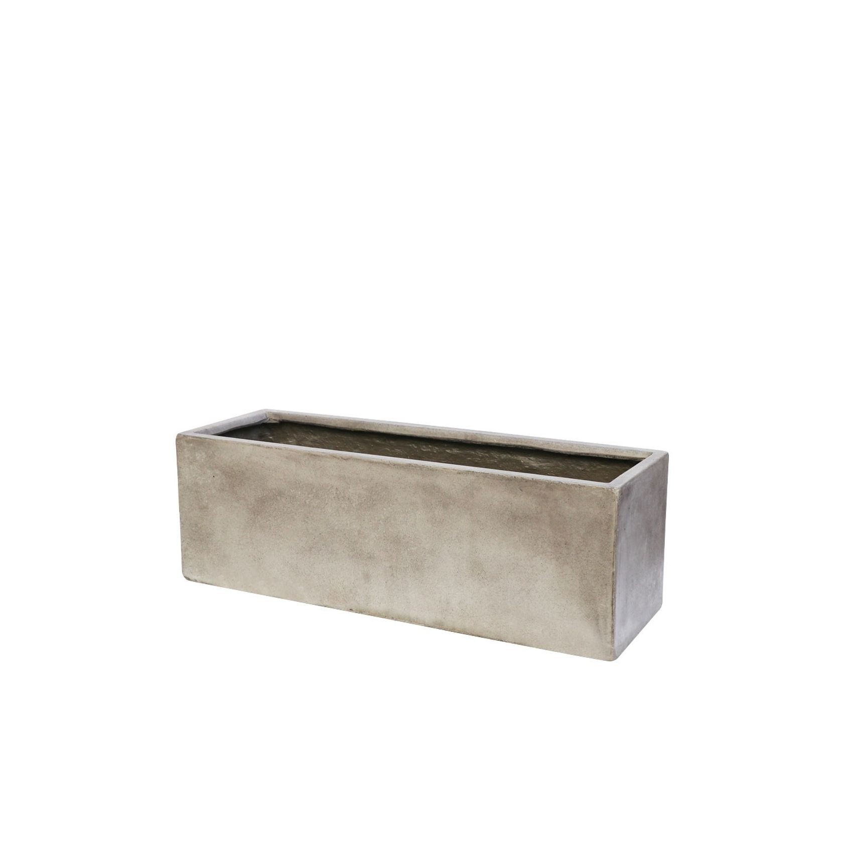 Waihou Weathered Cement Concrete Planter - Small gallery detail image