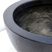 Awatere Concrete Black Planter - Small gallery detail image
