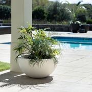 Awatere Concrete White Planter - Large gallery detail image