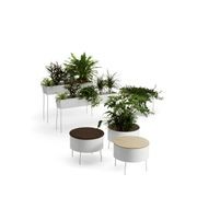 Green Pedestals Pot by Front gallery detail image