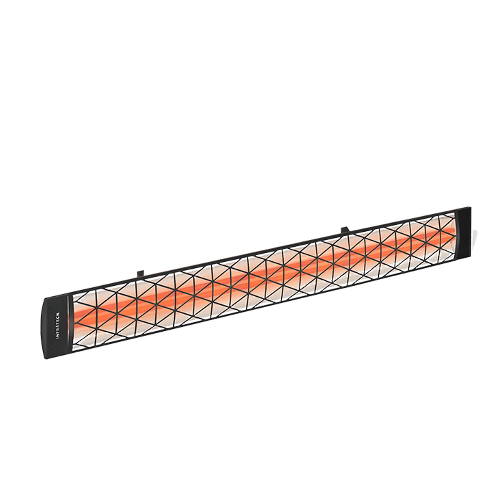 CD52 5200W Black/Contemporary Facia Infrared Heater gallery detail image
