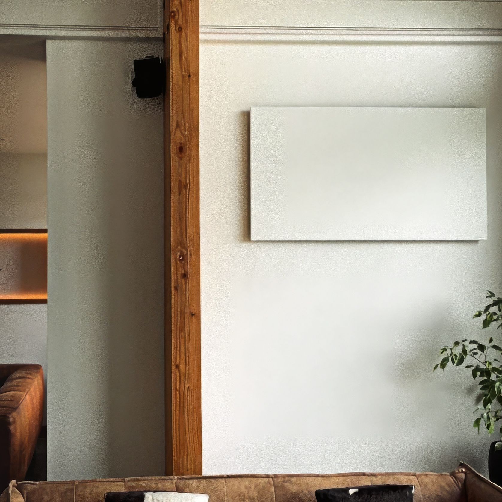 Select XLS – White Frameless Infrared Panel Heater gallery detail image