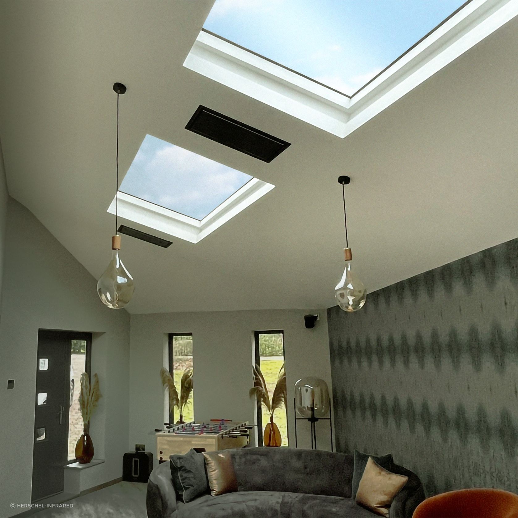 Krystal — Ceiling Heater & Installation Kit gallery detail image