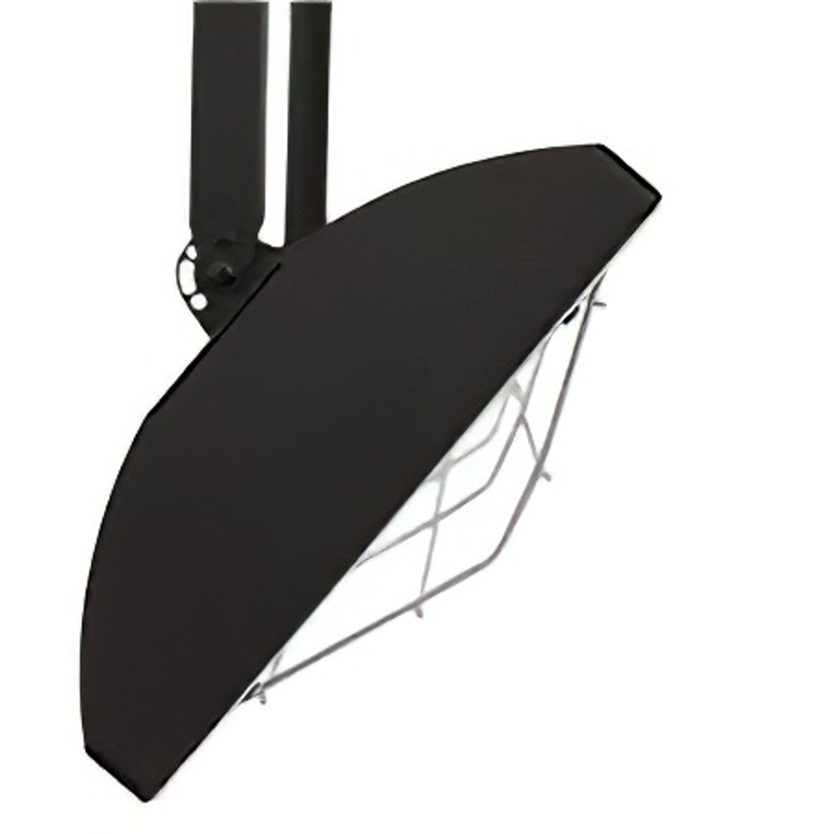 Infratech Drop Pole Mounts | Suit C/CD Series | Black gallery detail image