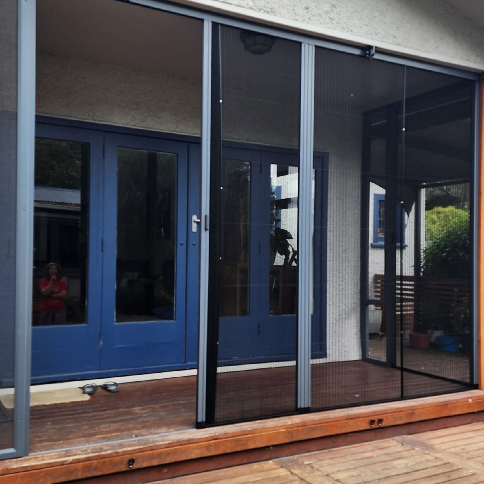 Venette™ Retractable Pleated Mesh Insect Screens gallery detail image