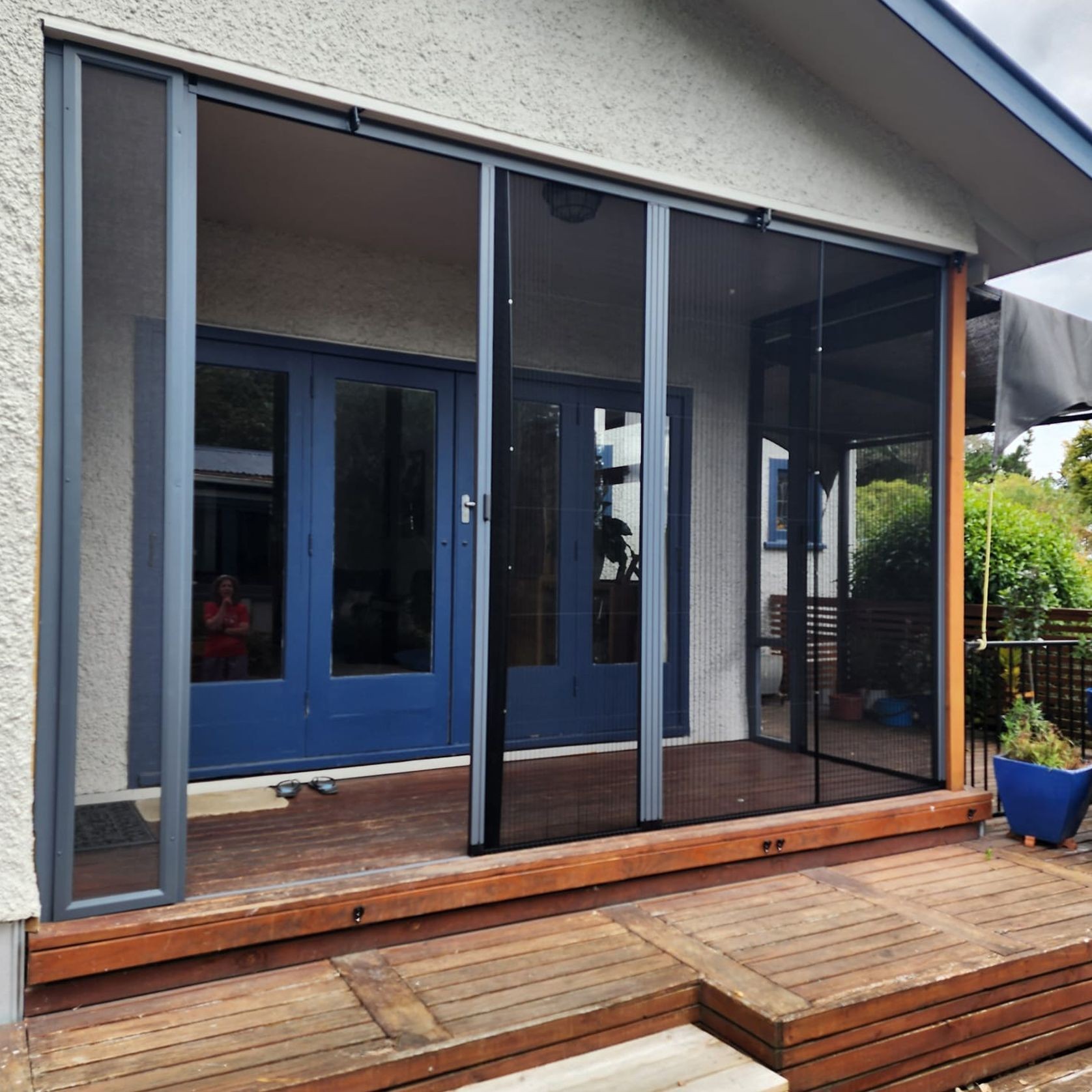 Venette™ Retractable Pleated Mesh Insect Screens gallery detail image