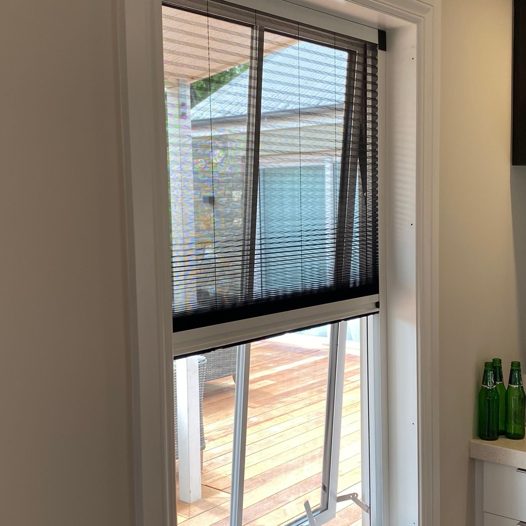 Venette™ Retractable Pleated Mesh Insect Screens gallery detail image