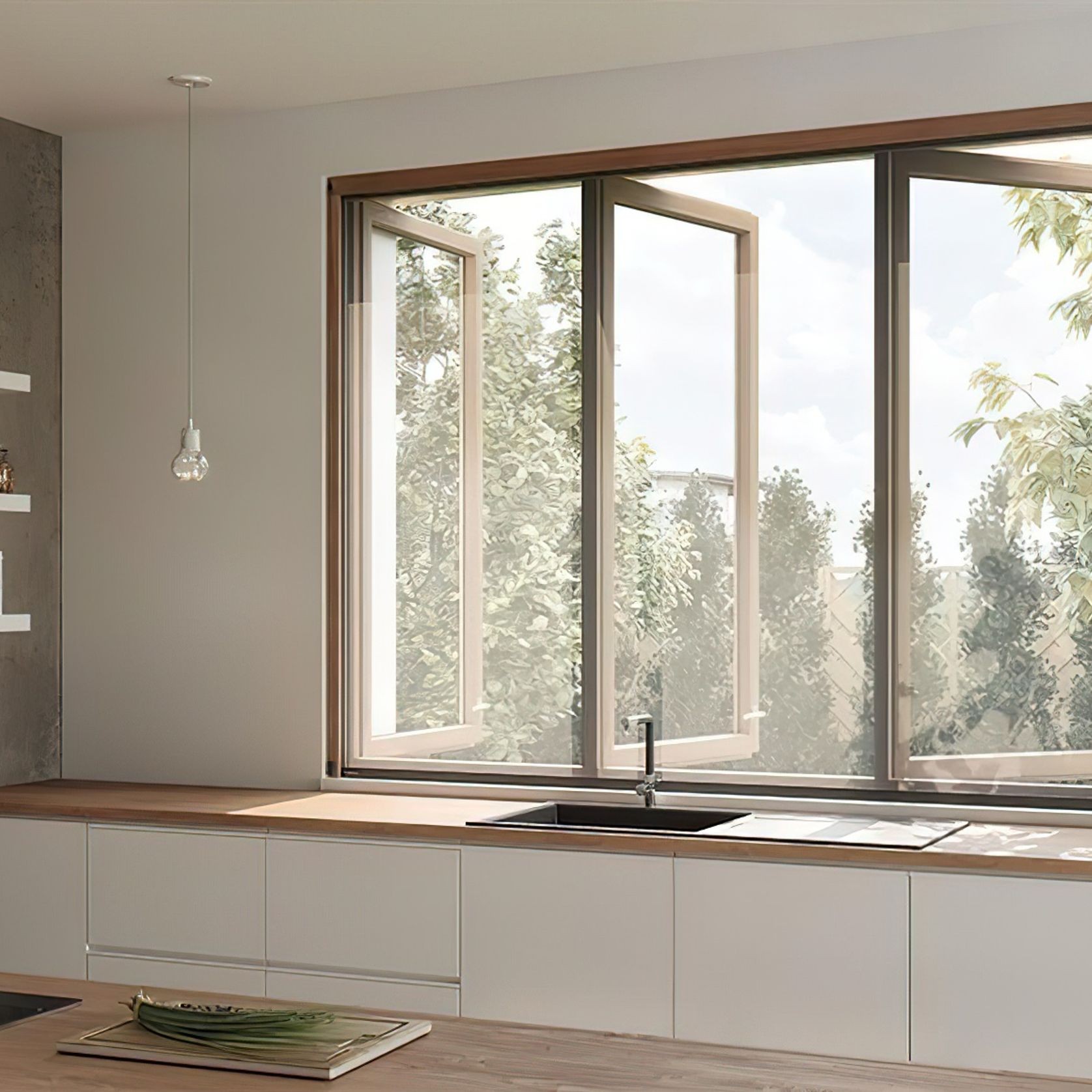 Centor S5 Screen and Blind | Timber Windows gallery detail image