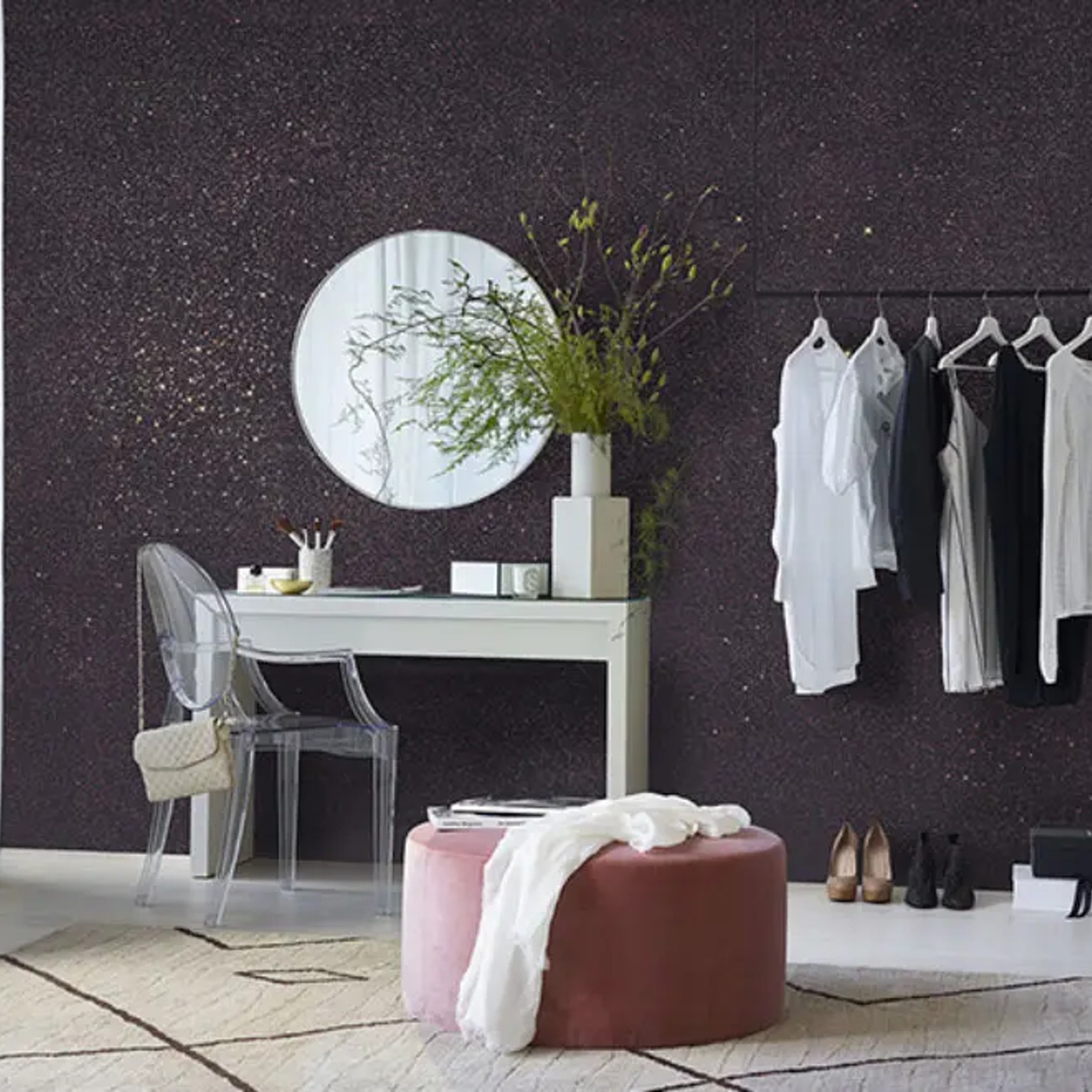 Design Glitter Effect Rose Gold gallery detail image