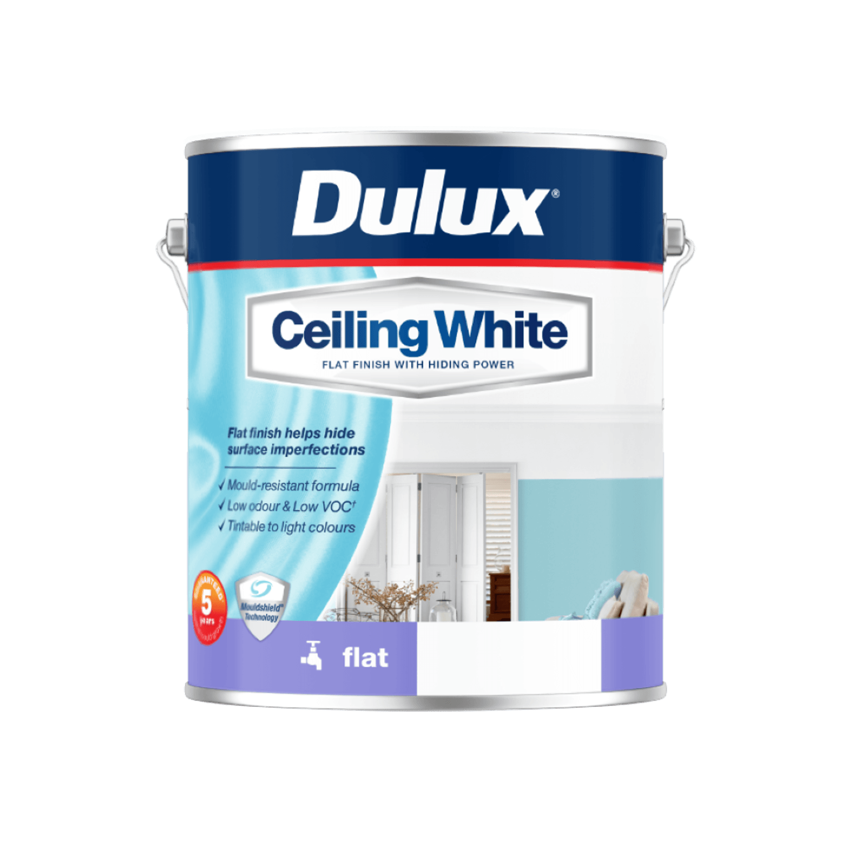 Dulux Ceiling White Paint gallery detail image