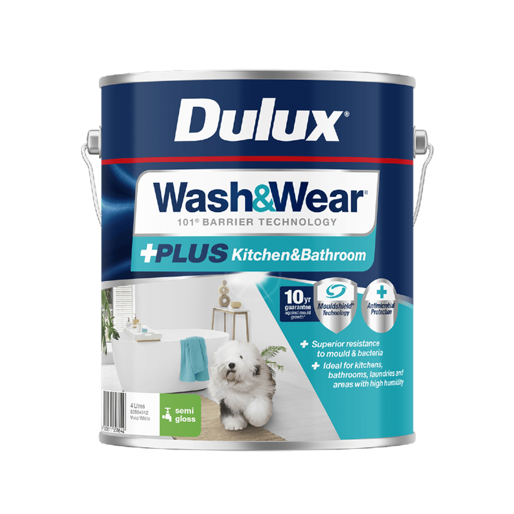 Wash&Wear® +PLUS Kitchen&Bathroom Semi Gloss gallery detail image