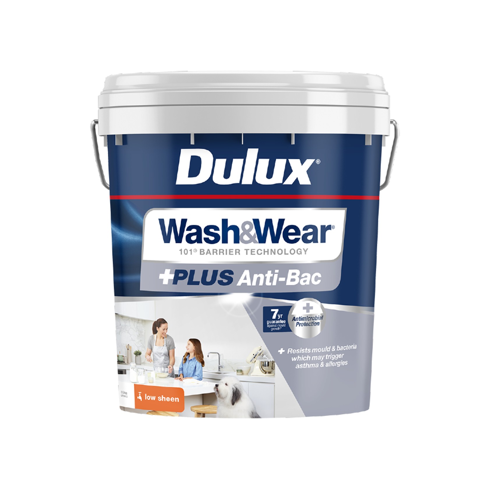 Wash&Wear® +PLUS Anti-Bac Low Sheen gallery detail image