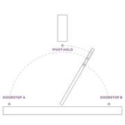 Fantom Pivot Doorstop gallery detail image
