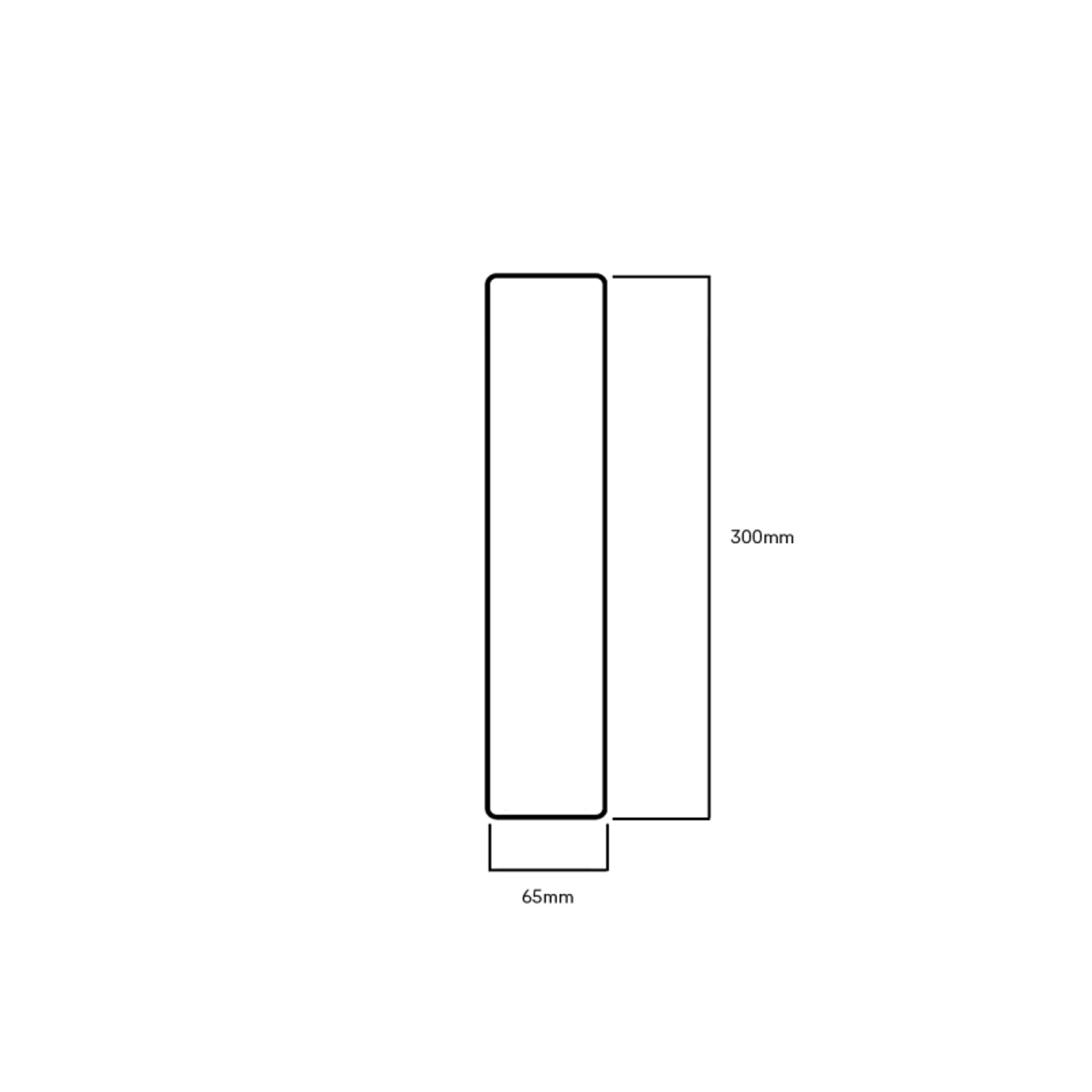 Lockwood 216/217 Series 10mm Radius Corner Push gallery detail image