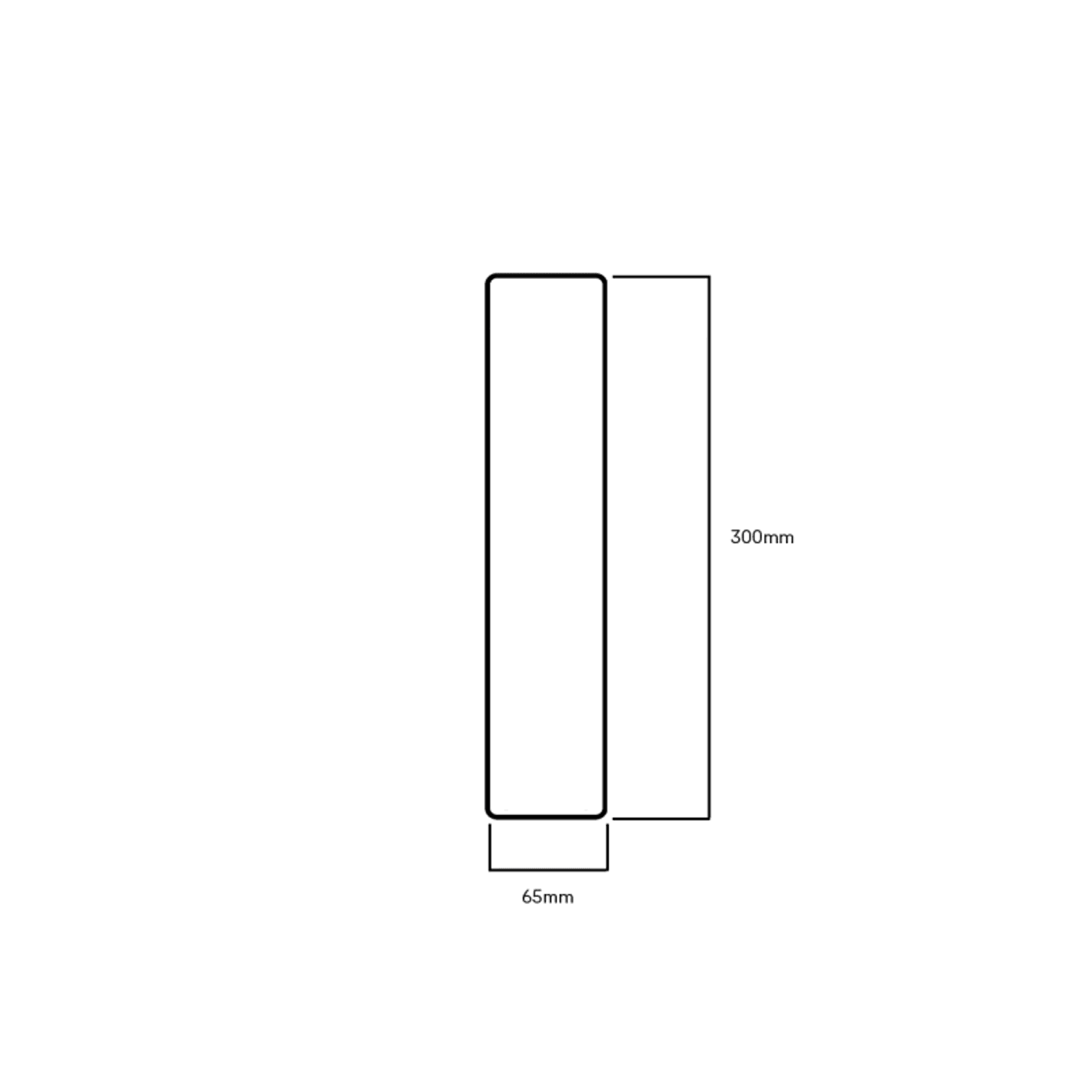 Lockwood 216/217 Series 10mm Radius Corner Push gallery detail image