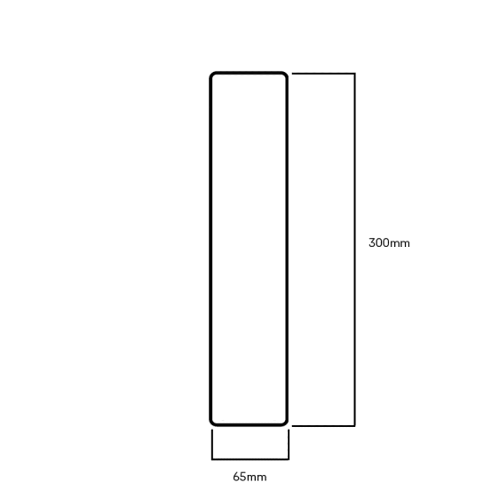 Lockwood 216/217 Series 10mm Radius Corner Push gallery detail image