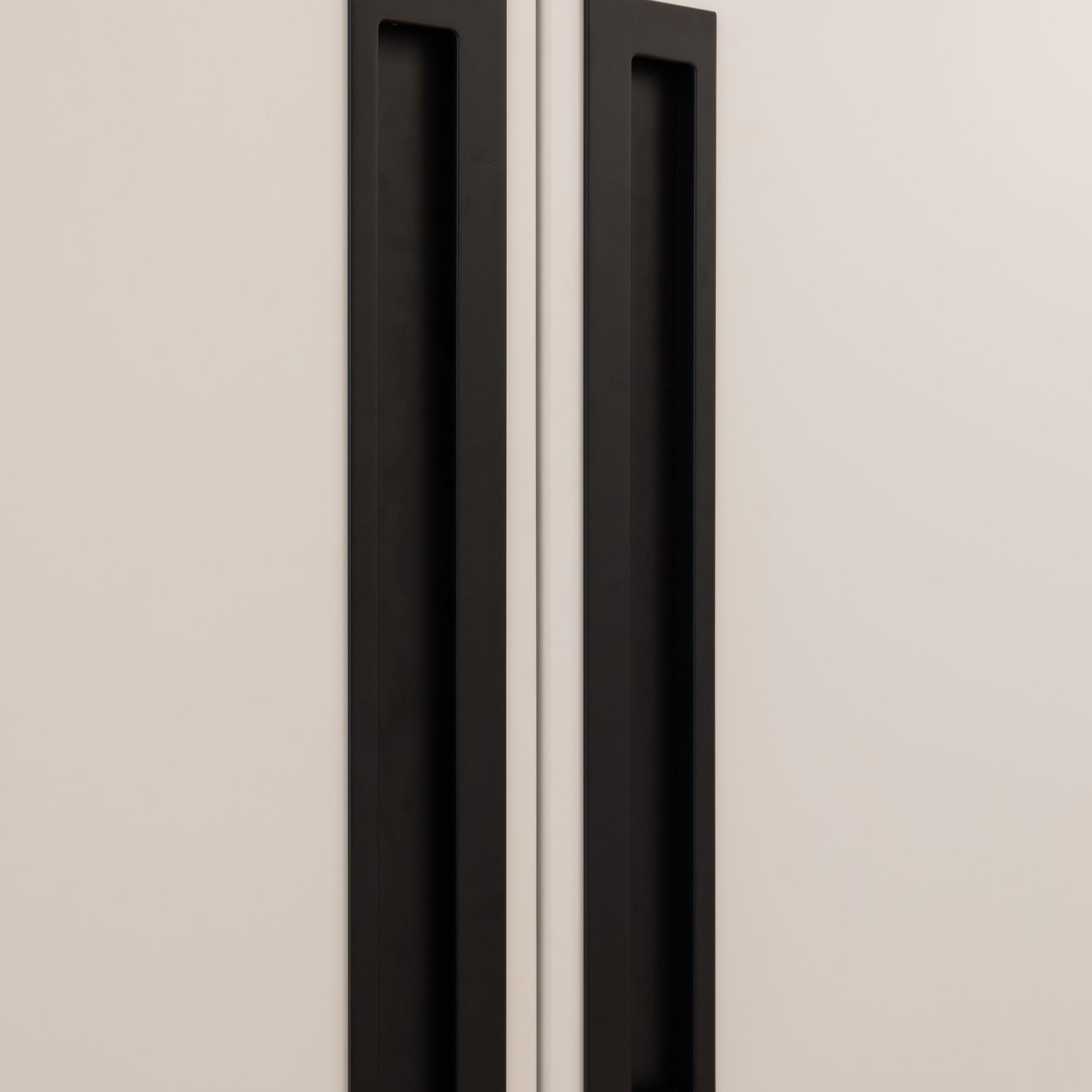 HB1475 310mm Off-set Flush Pull for Sliding and Hinge Doors gallery detail image