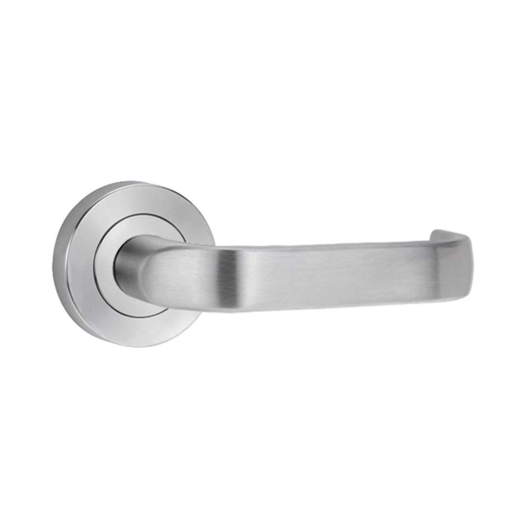 Lockwood Symphony Door Lever Satin Chrome 1220122174SC gallery detail image