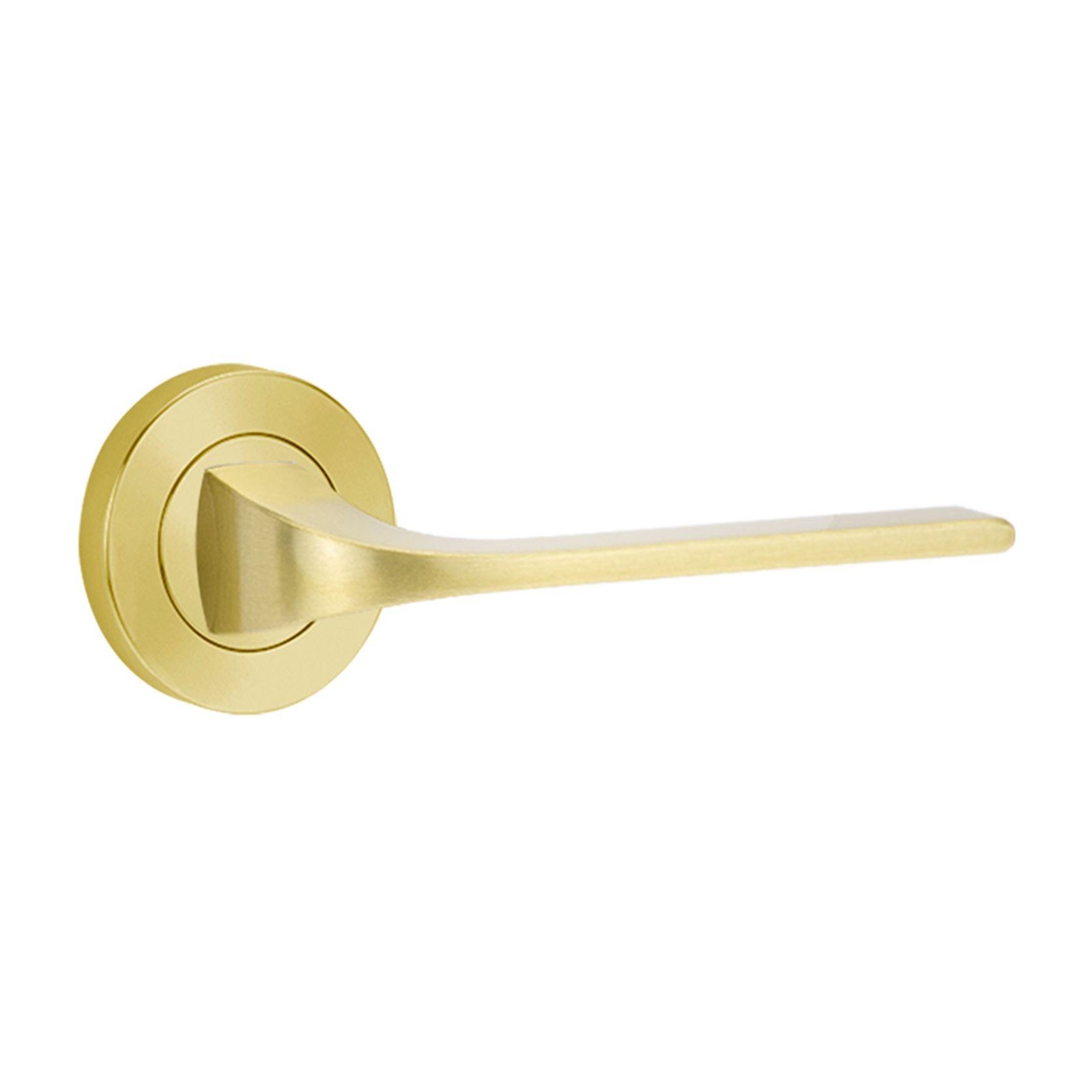 Lockwood Symphony 123 Door Lever on Round Rose Full Set gallery detail image