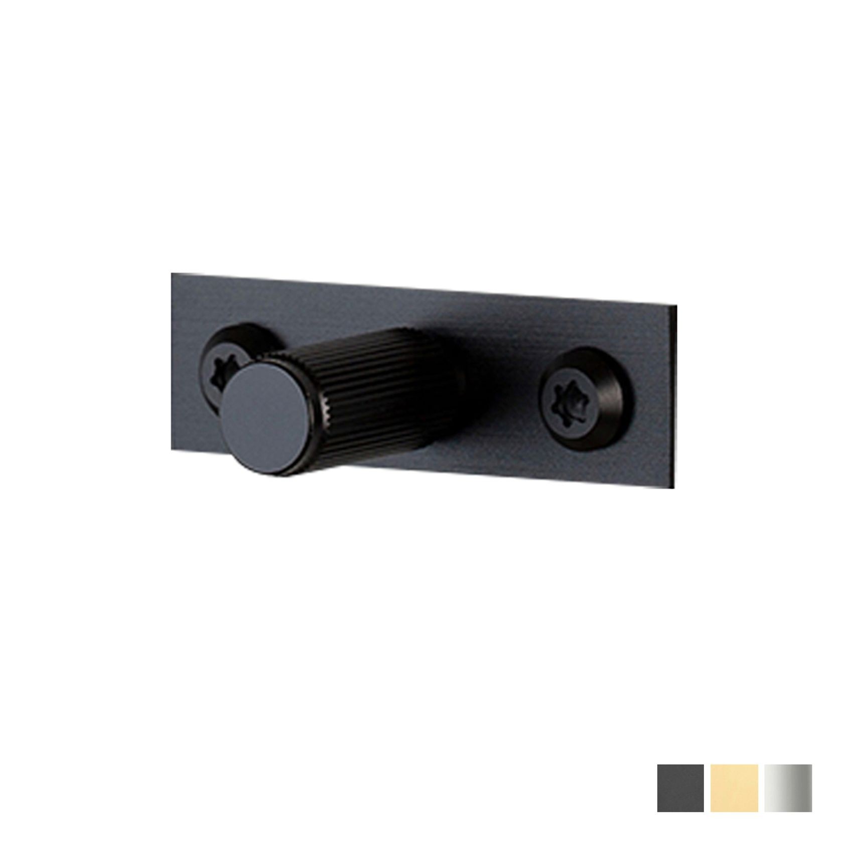 Buster and Punch Linear Furniture Knob Set with Plate gallery detail image