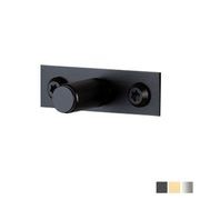 Buster and Punch Linear Furniture Knob Set with Plate gallery detail image