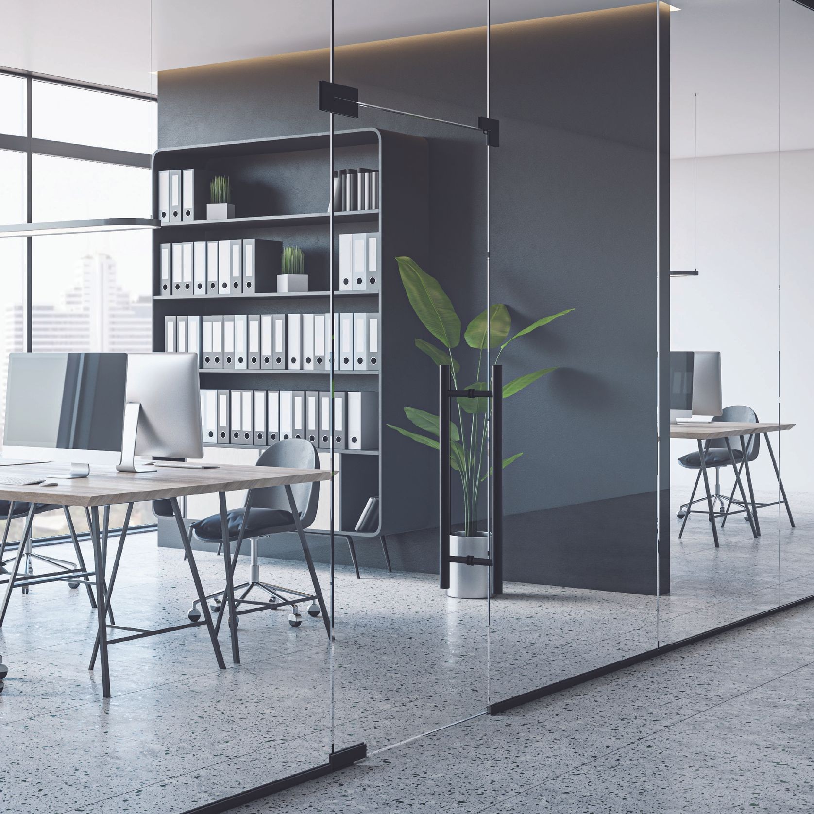 Frameless Commercial Hardware gallery detail image