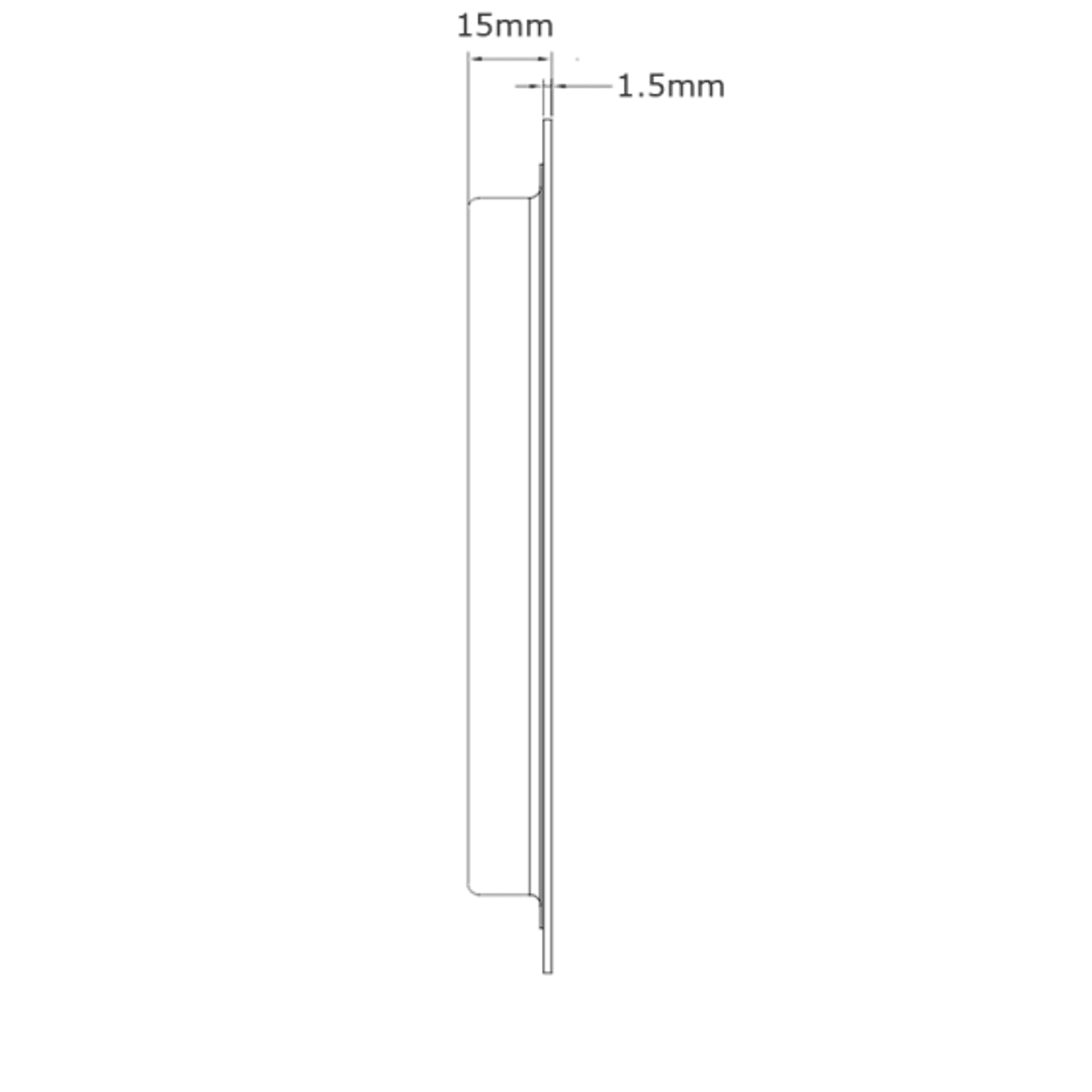 Lockwood Flush Pull gallery detail image