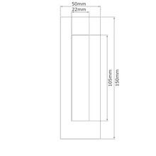 Lockwood Stainless Steel Flush Pulls gallery detail image