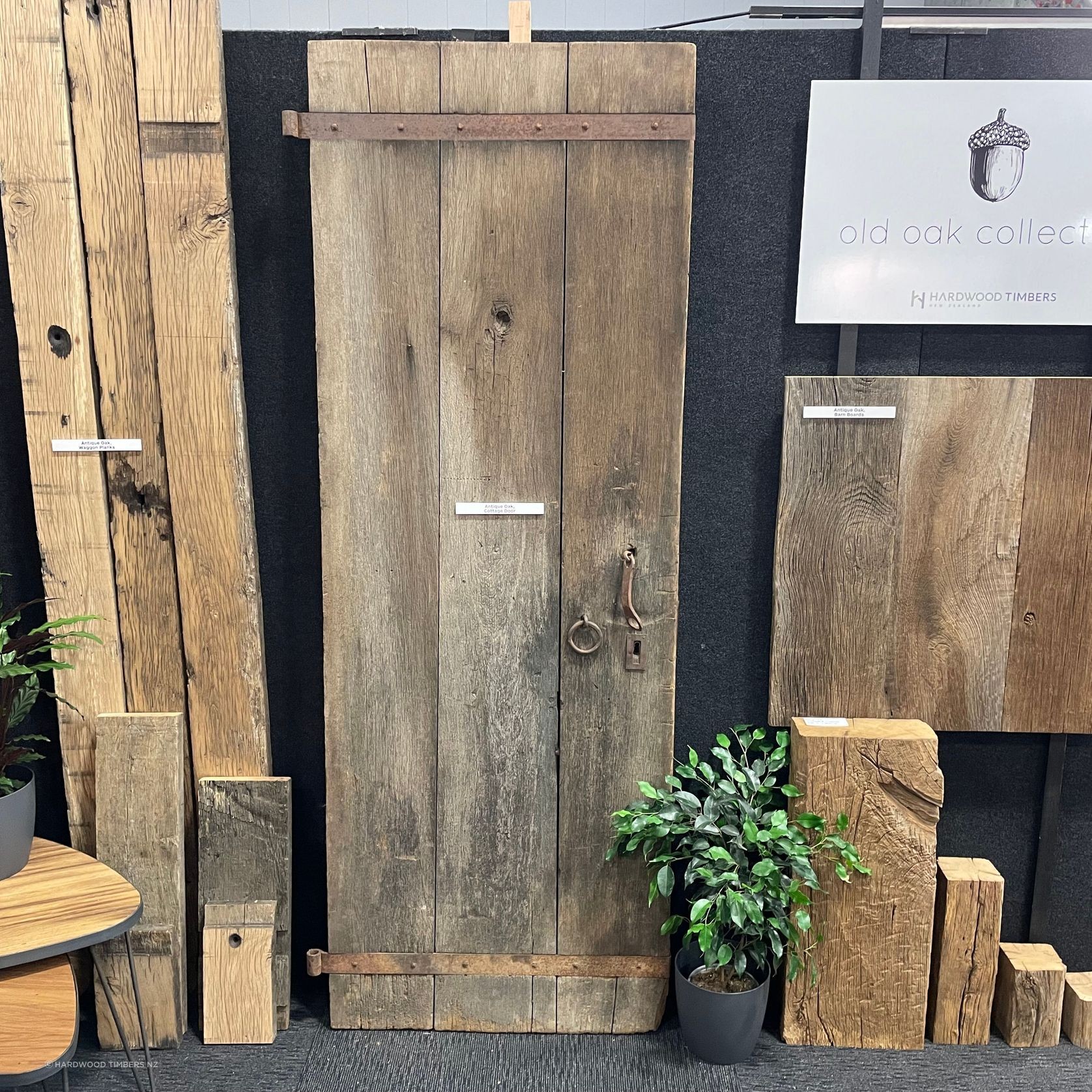Custom Antique Oak Doors gallery detail image