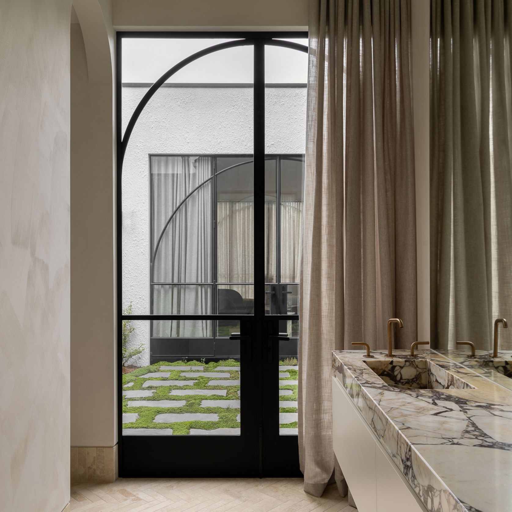 Arched Steel Doors gallery detail image