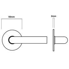 Lockwood260 Series Round Rose Door Furniture Lever gallery detail image