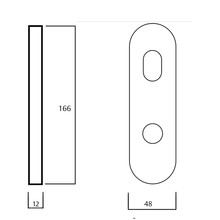 Lockwood 2800 Series Round End Plate gallery detail image