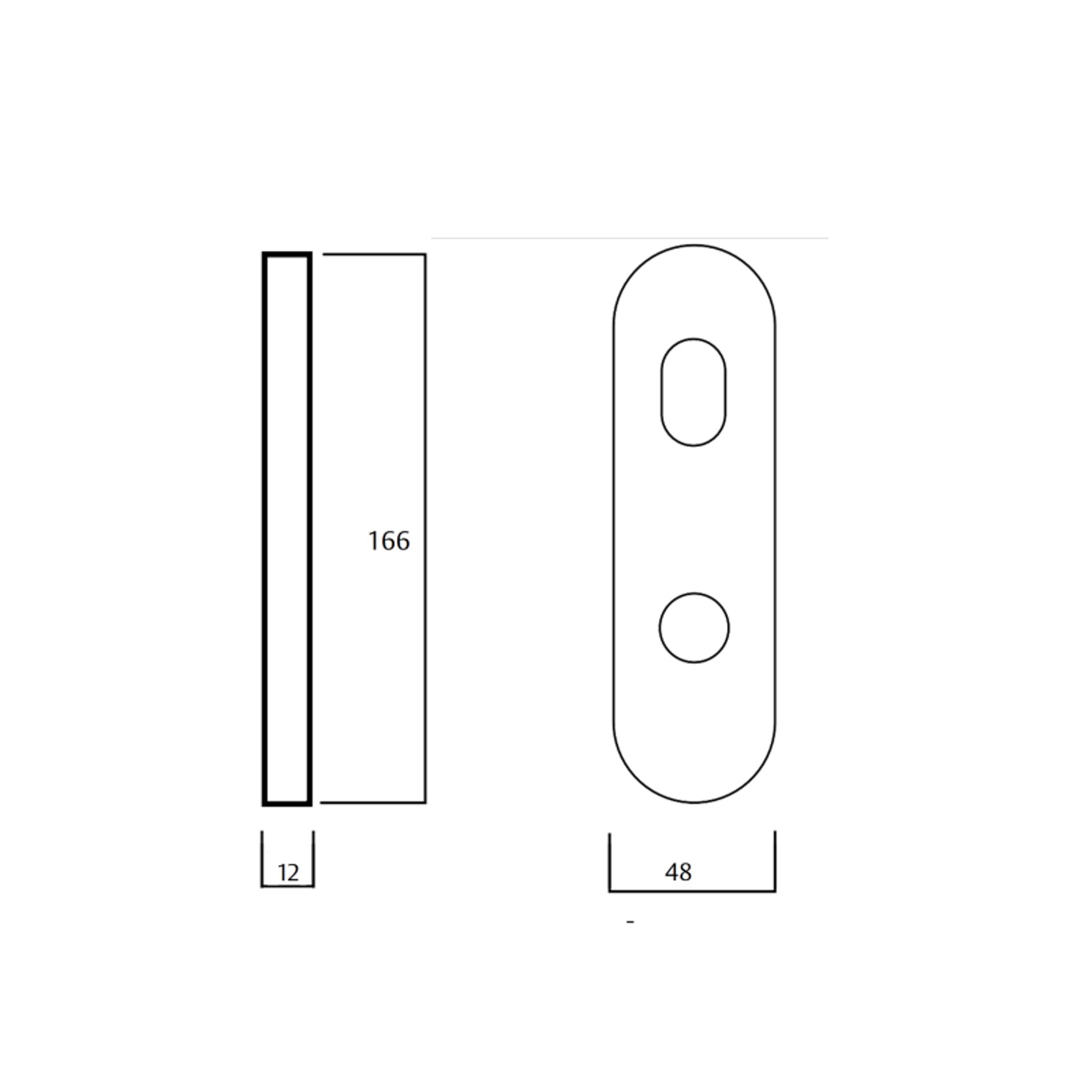 Lockwood 2800 Series Round End Plate gallery detail image