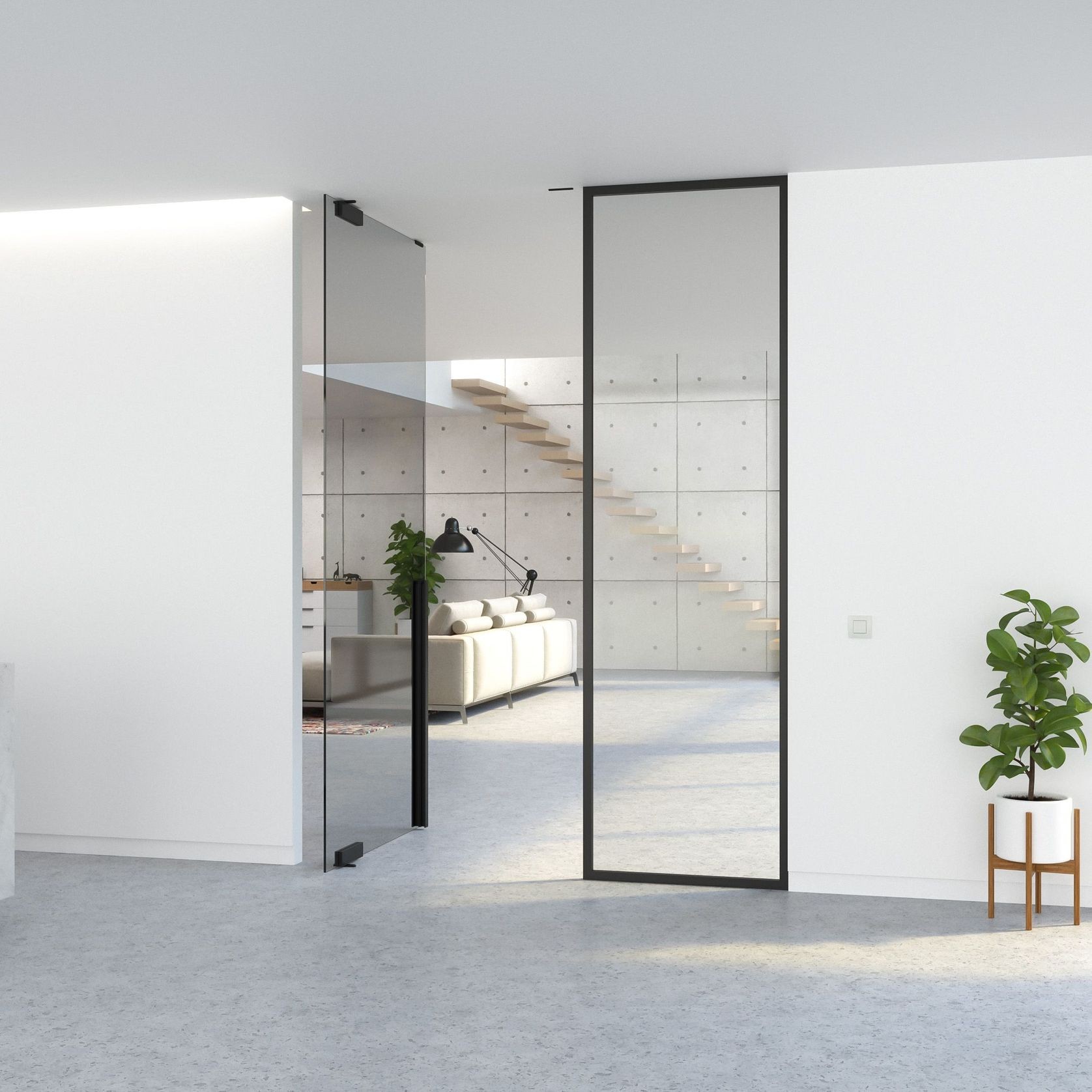 Urbane Portapivot Door Handles and Glass Pivot Options gallery detail image