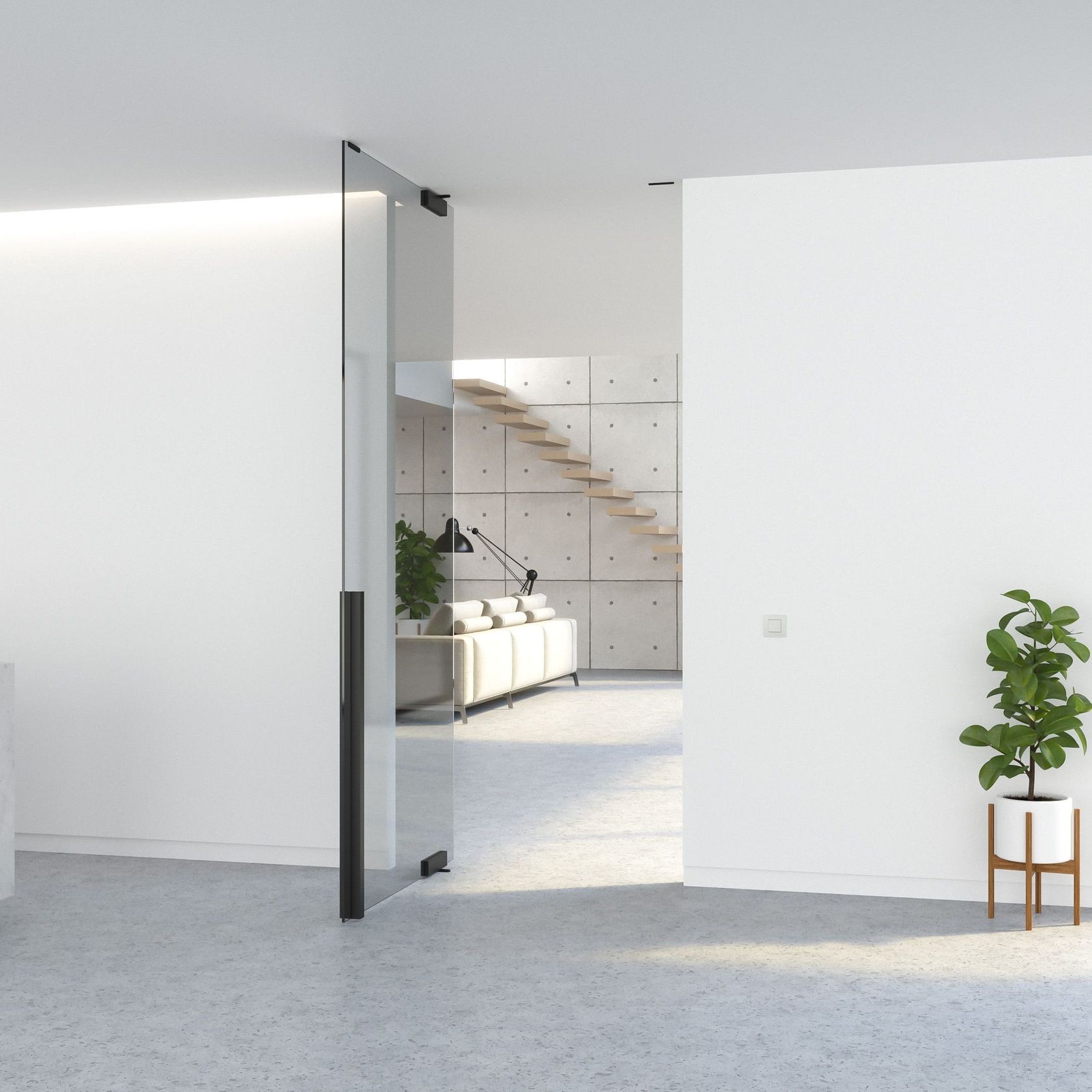 Urbane Portapivot Door Handles and Glass Pivot Options gallery detail image