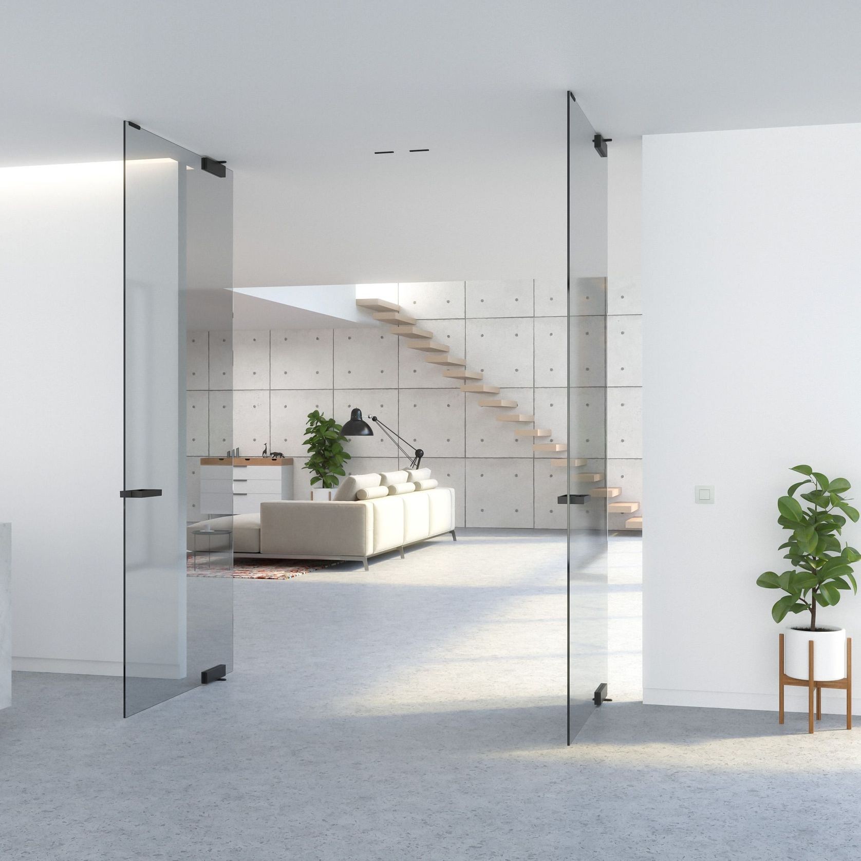 Urbane Portapivot Door Handles and Glass Pivot Options gallery detail image