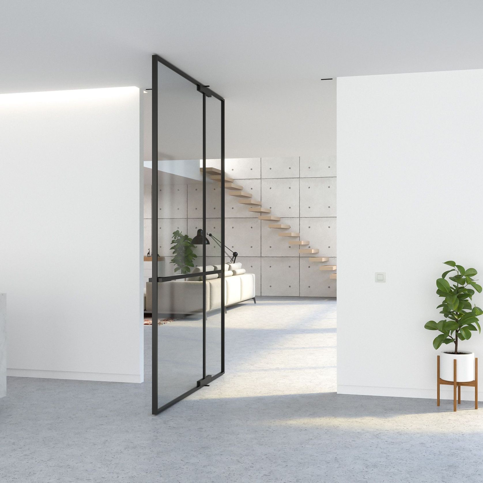 Urbane Portapivot Door Handles and Glass Pivot Options gallery detail image