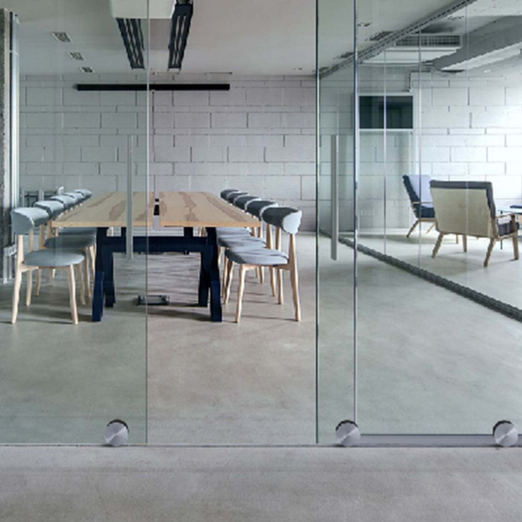 Rolline™ Frameless Glass Sliding Door System gallery detail image